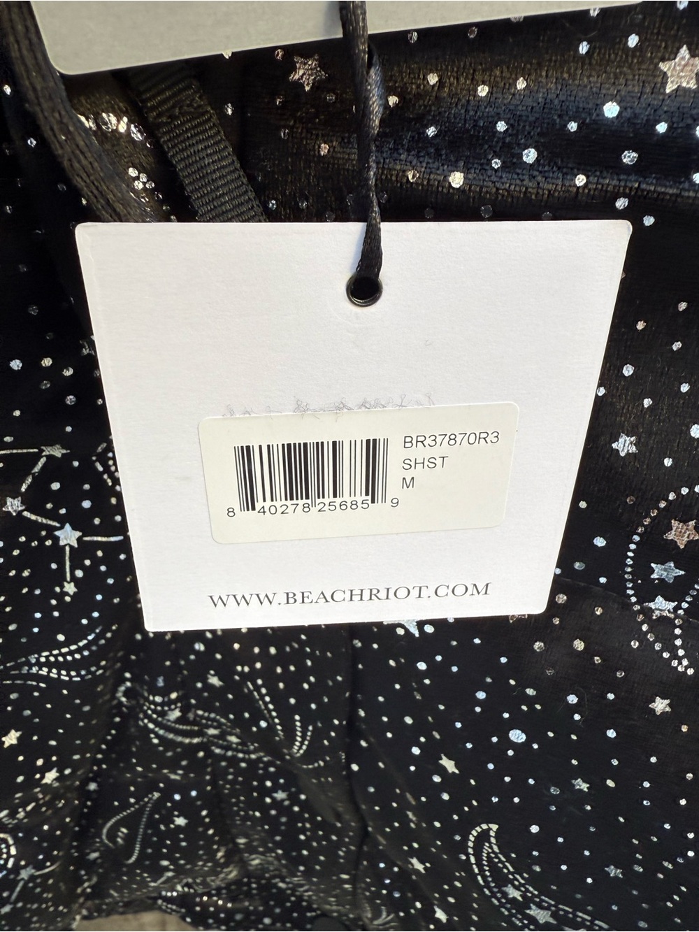 Beach Riot Kris Convertible Shooting Stars Puffer  Jacket - Picture 6 of 6